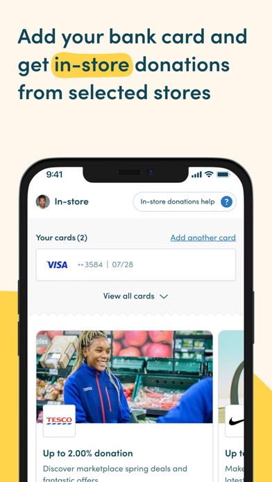 Easyfundraising screenshot 3
