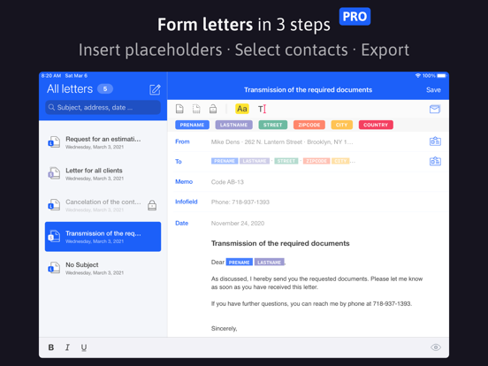EasyLetter - Send letters screenshot 6