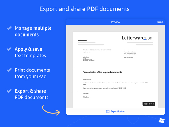EasyLetter - Send letters screenshot 8