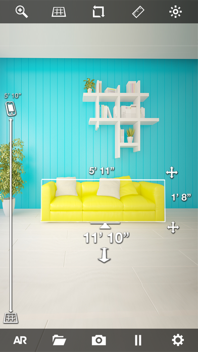 EasyMeasure – Camera Ruler screenshot 3