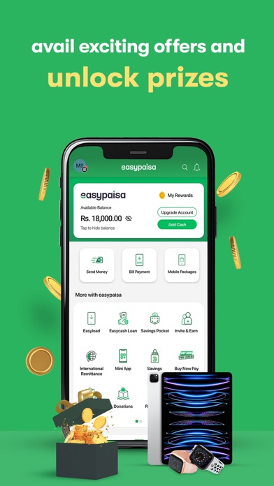 easypaisa – a digital bank screenshot 1