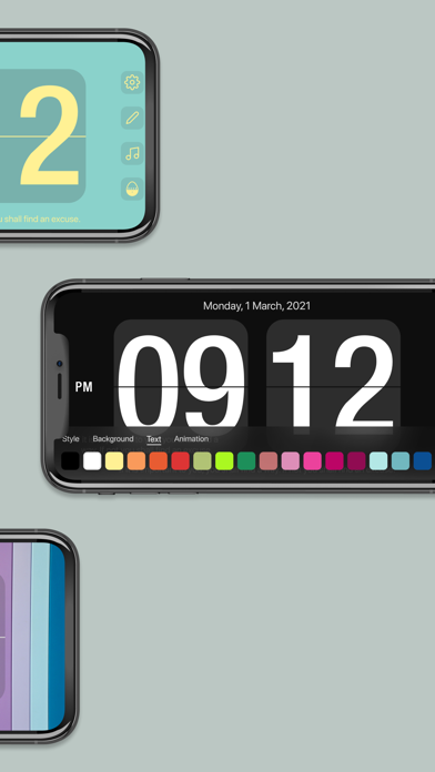Easytime Zen Digital FlipClock screenshot 2