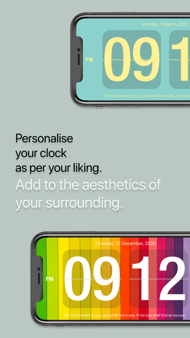 Easytime Zen Digital FlipClock screenshot 3