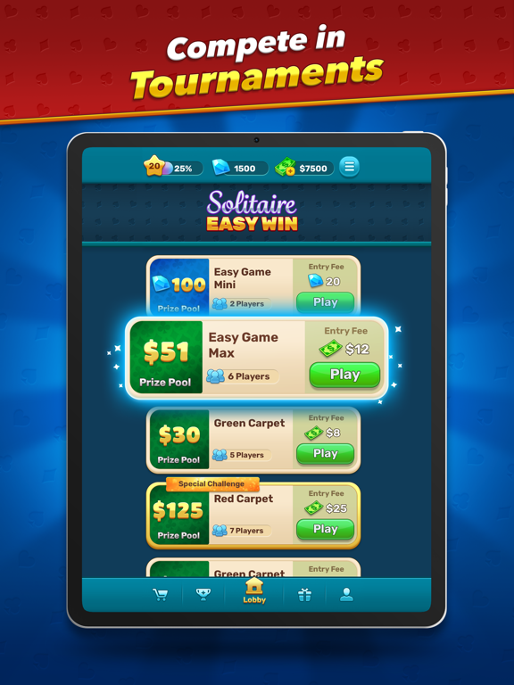 EasyWin: Solitaire & Real cash screenshot 7