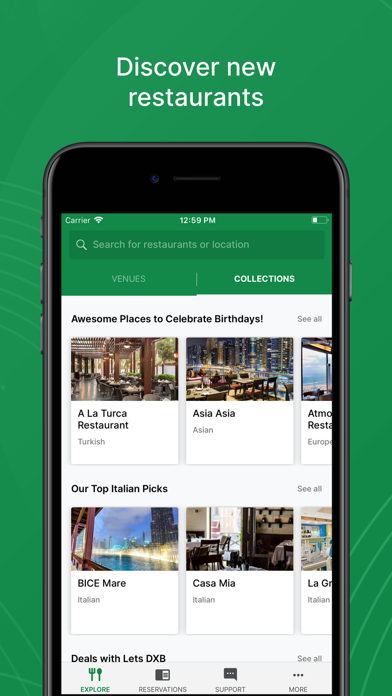 Eat App: Restaurant Bookings screenshot 5
