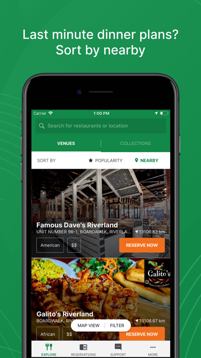 Eat App: Restaurant Bookings screenshot 3