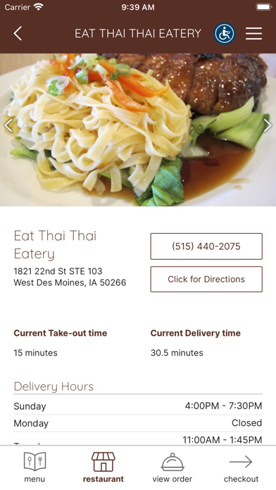 Eat Thai Eatery screenshot 1