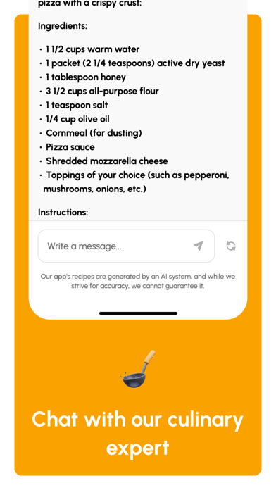 EatAI: Tasty Recipe Suggestion screenshot 1