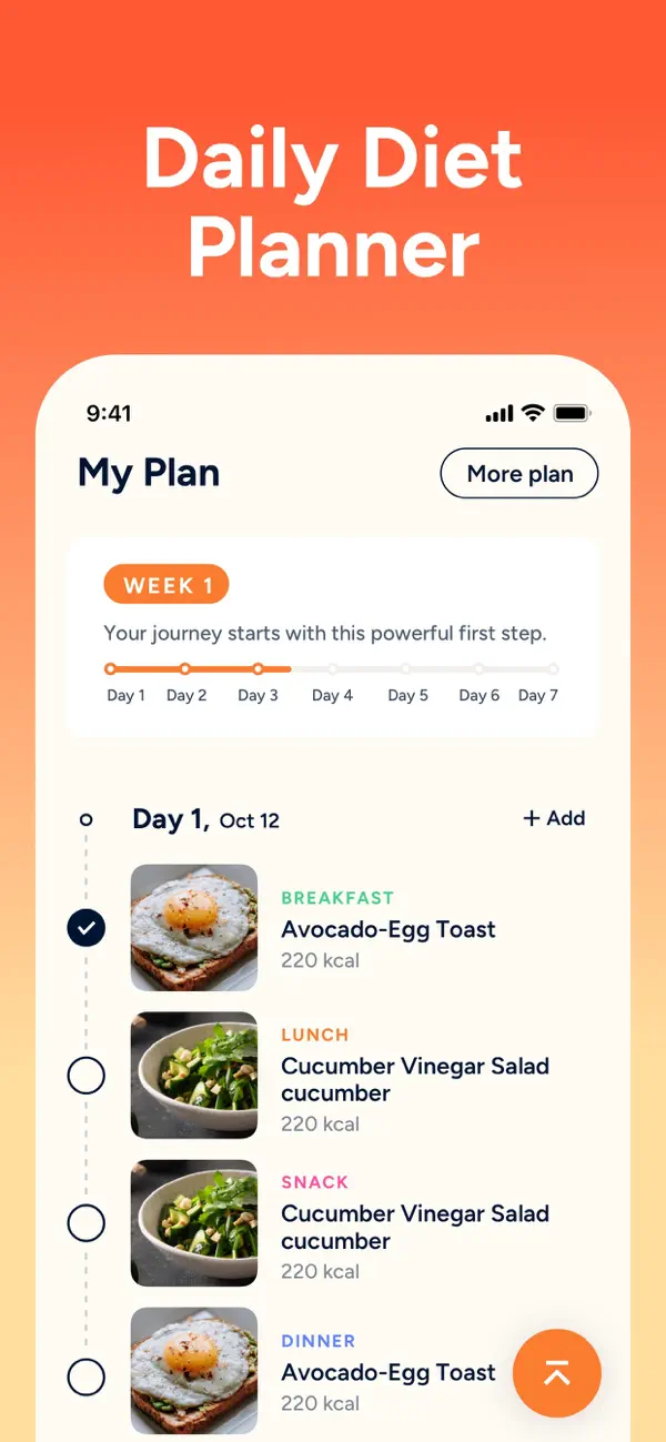 Eato®: Calorie Tracker screenshot 1