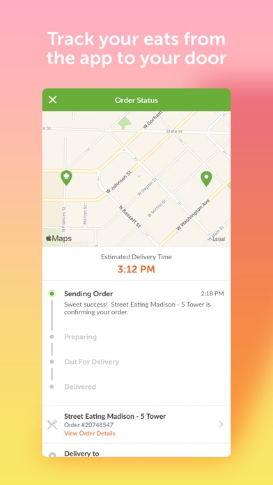 EatStreet Local Food Delivery screenshot 1
