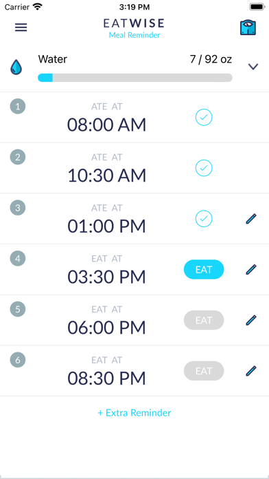EatWise - Meal Reminder screenshot 10