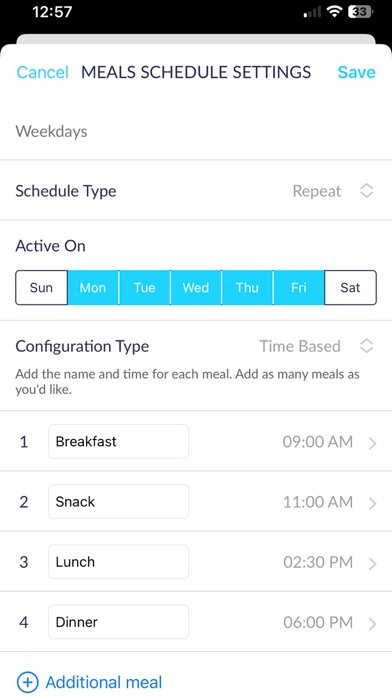 EatWise - Meal Reminder screenshot 6