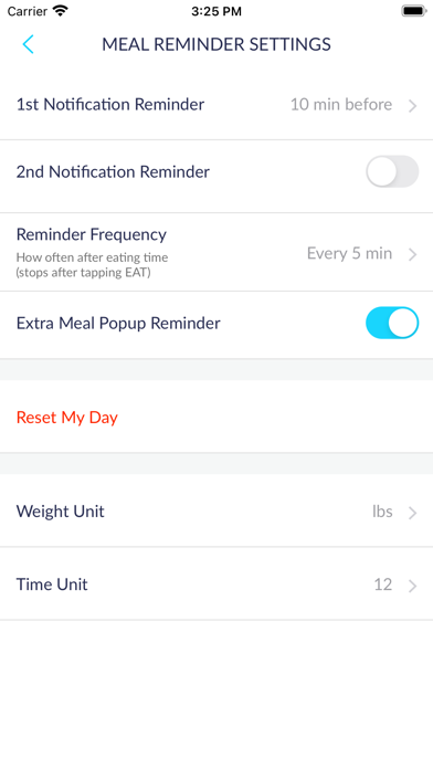 EatWise - Meal Reminder screenshot 4
