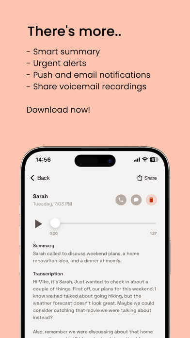 Eazy Voicemail screenshot 1