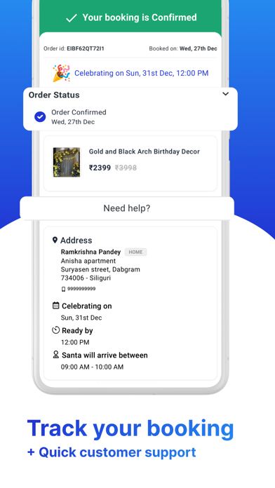 ebo: Decoration service app screenshot 1
