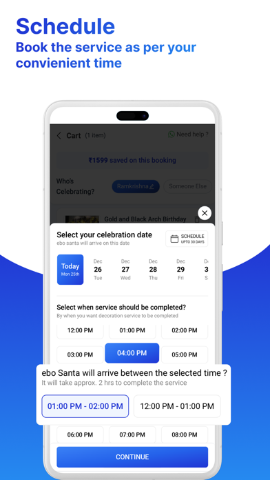 ebo: Decoration service app screenshot 4