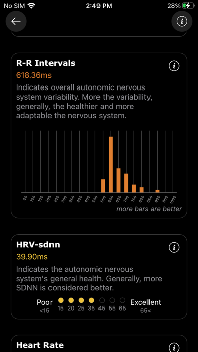 ECG heart analyze - watch screenshot 3