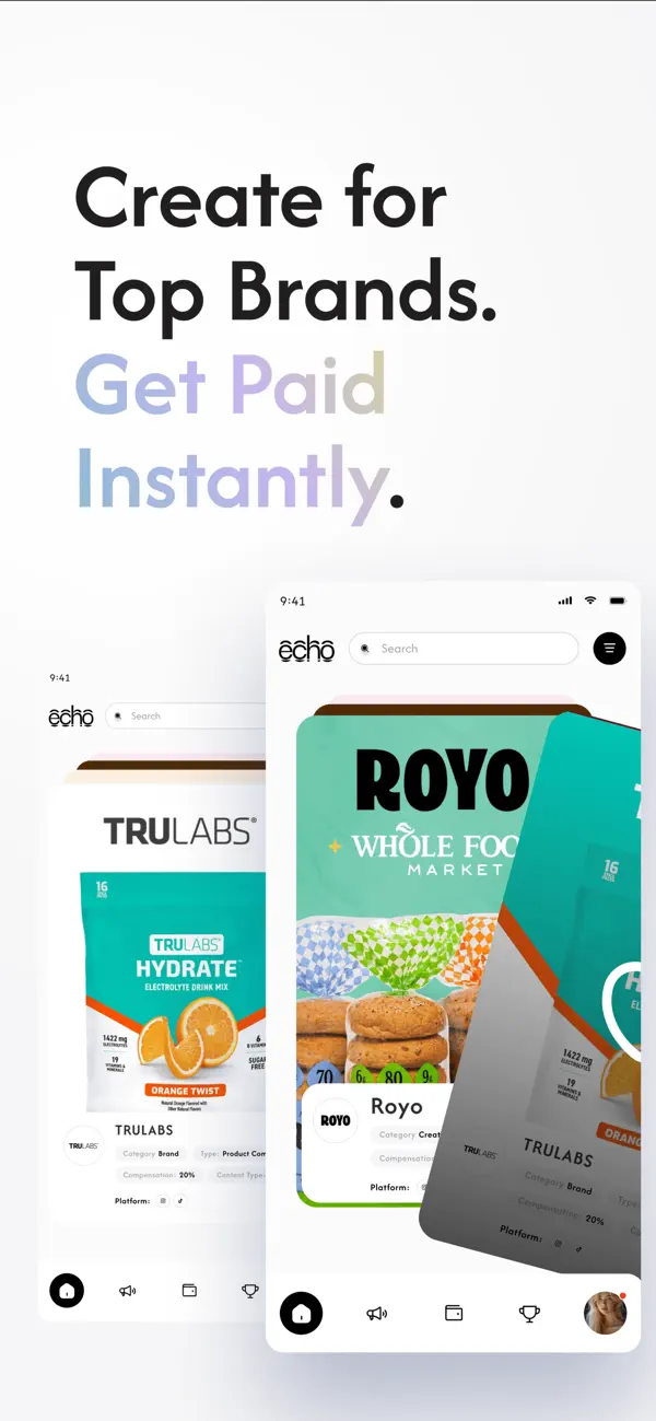 Echo - Creator & Brand Collabs screenshot 4