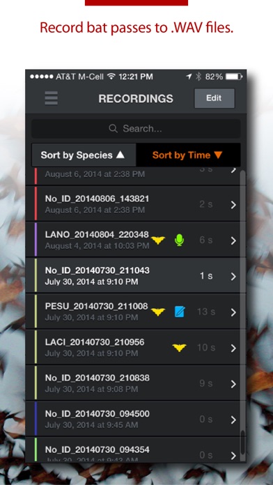 Echo Meter Touch Bat Detector screenshot 2