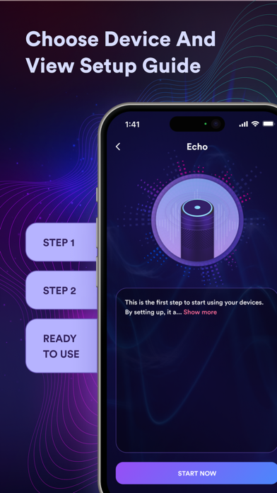 EchoApp Voice, Commands, Setup screenshot 2