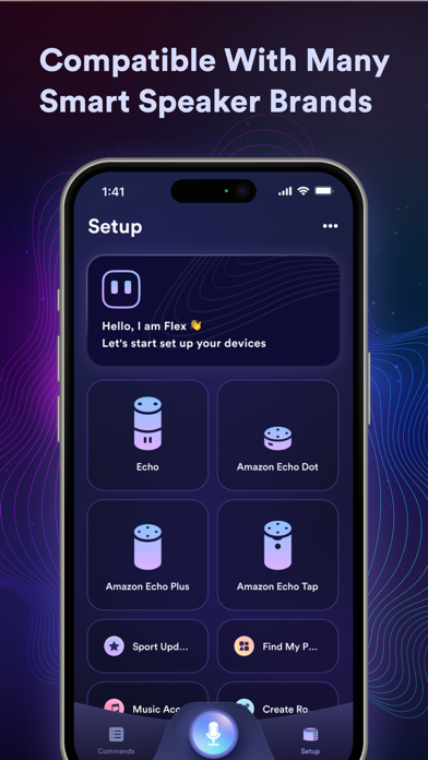 EchoApp Voice, Commands, Setup screenshot 3