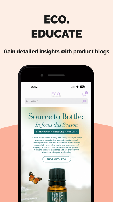 ECO. Modern Essential Oils screenshot 1