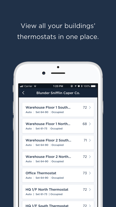 ecobee SmartBuildings screenshot 5