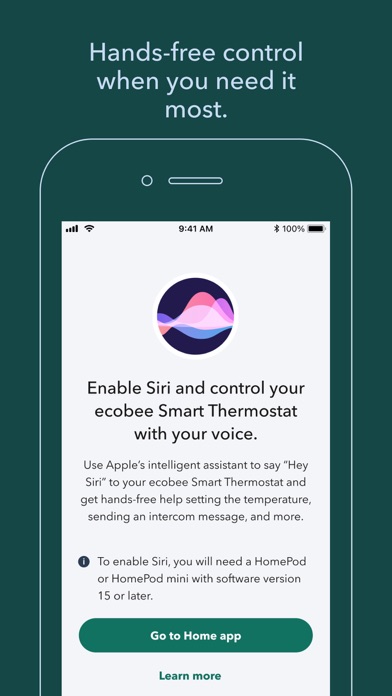 ecobee screenshot 1