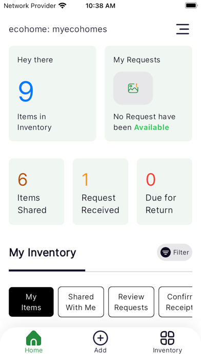 ecohome.one – Home Inventory screenshot 8