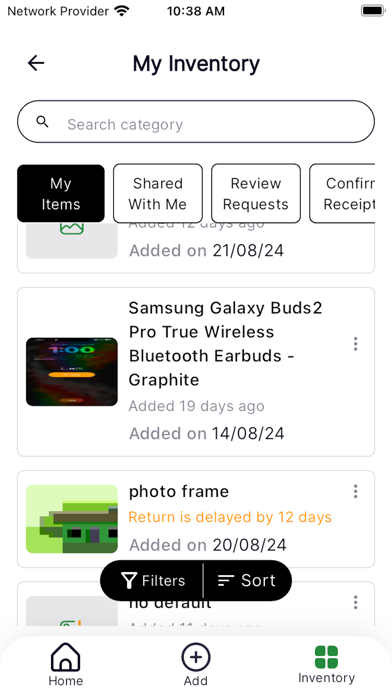 ecohome.one – Home Inventory screenshot 7