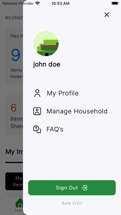 ecohome.one – Home Inventory screenshot 1