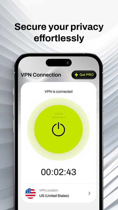 EcoSecure VPN - Safe Connect screenshot 3