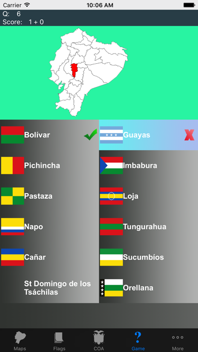 Ecuador Province Maps, Flags and Capitals screenshot 4