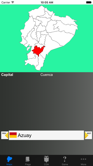 Ecuador Province Maps, Flags and Capitals screenshot 5