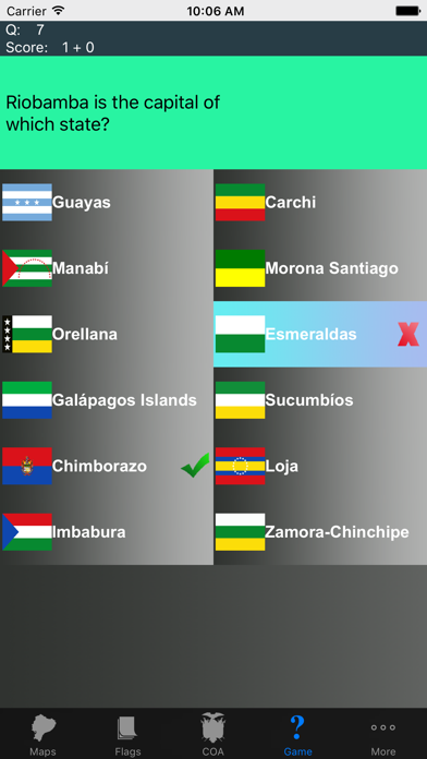 Ecuador Province Maps, Flags and Capitals screenshot 3