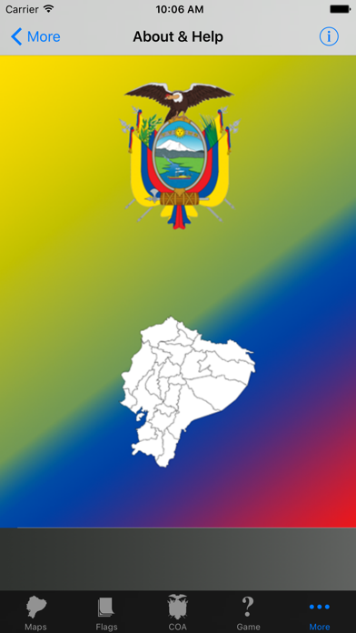 Ecuador Province Maps, Flags and Capitals screenshot 1