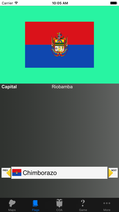 Ecuador Province Maps, Flags and Capitals screenshot 2