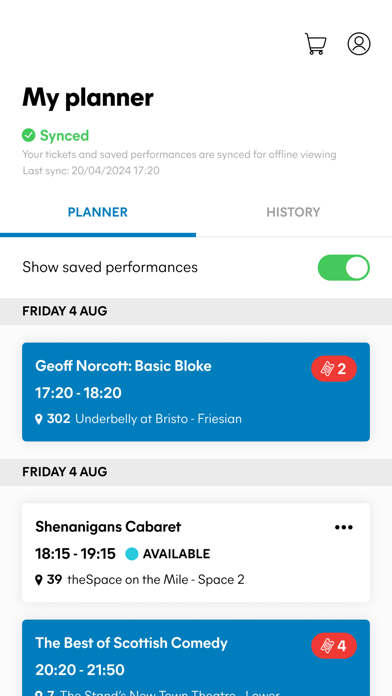 Edfringe screenshot 4