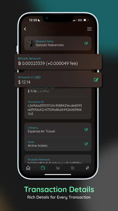 Edge - Crypto & Bitcoin Wallet screenshot 1
