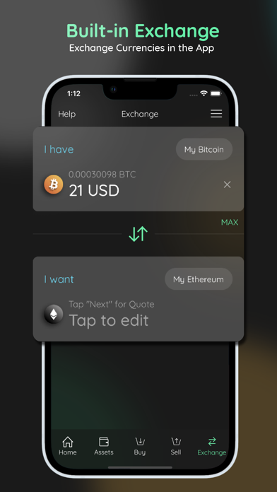 Edge - Crypto & Bitcoin Wallet screenshot 2