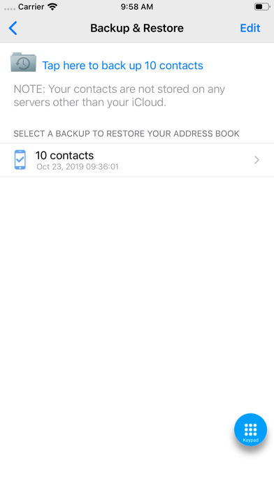 Edit Contact Pro screenshot 6