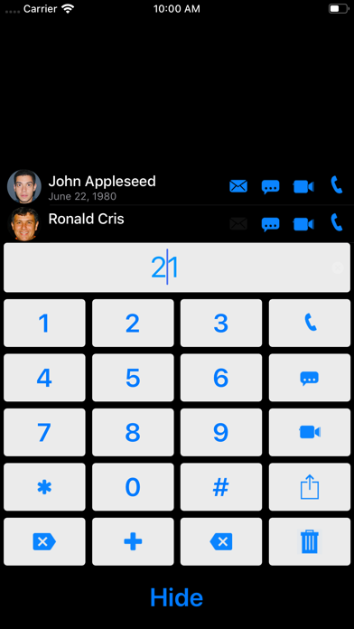 Edit Contact Pro screenshot 2