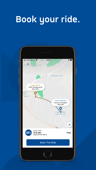 Edmonton On Demand Transit screenshot 2