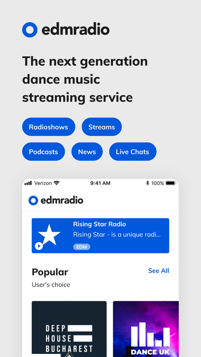 Edmradio - Dance Music App screenshot 8