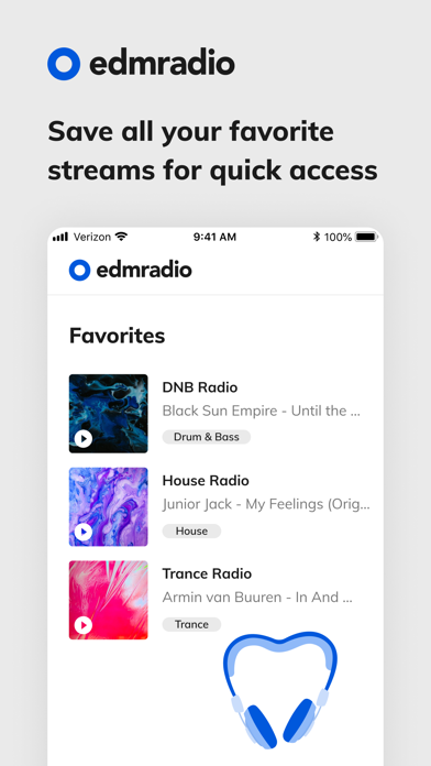 Edmradio - Dance Music App screenshot 4