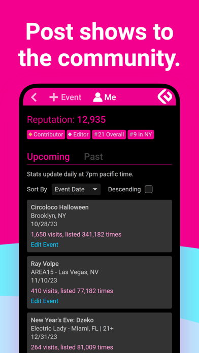 Edmtrain Concerts & Raves screenshot 3