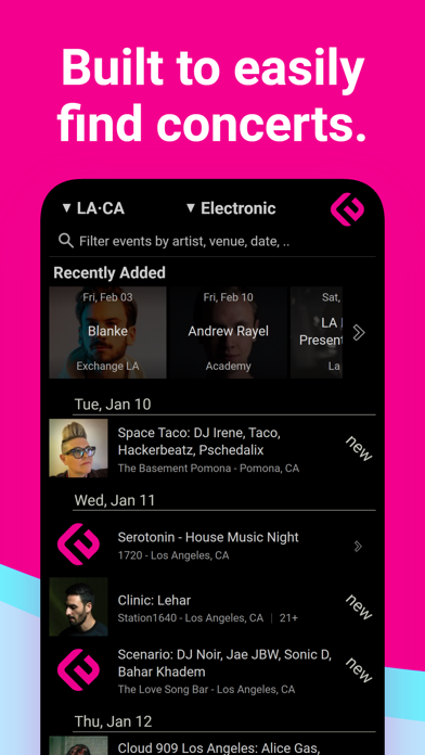 Edmtrain Concerts & Raves screenshot 6