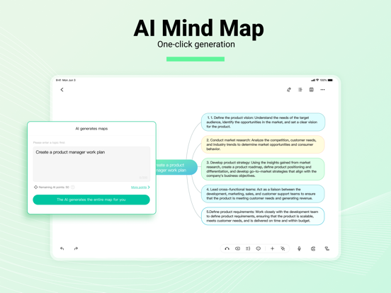 EdrawMind: AI Mind Map, Notes screenshot 2