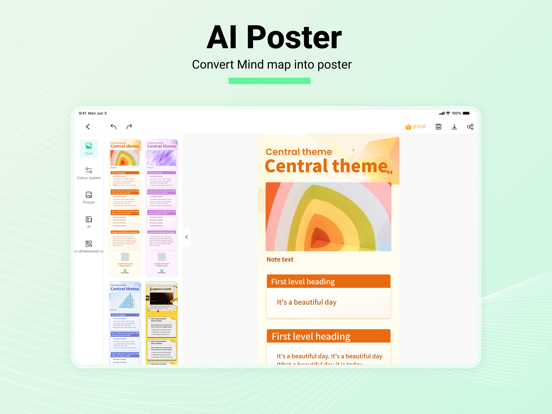 EdrawMind: AI Mind Map, Notes screenshot 1