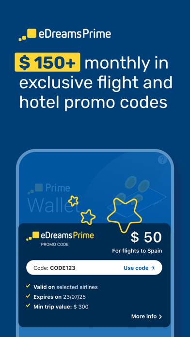 eDreams: Flights, hotels, cars screenshot 3